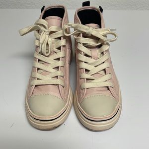 Zara girls high top sneakers
